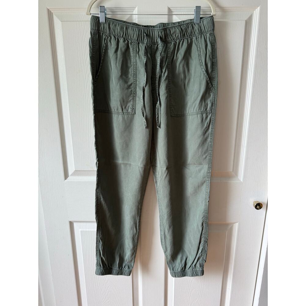 Sanctuary Olive Green Lyocell Jogger Pants Womens Size Large Travel‎ Capsule